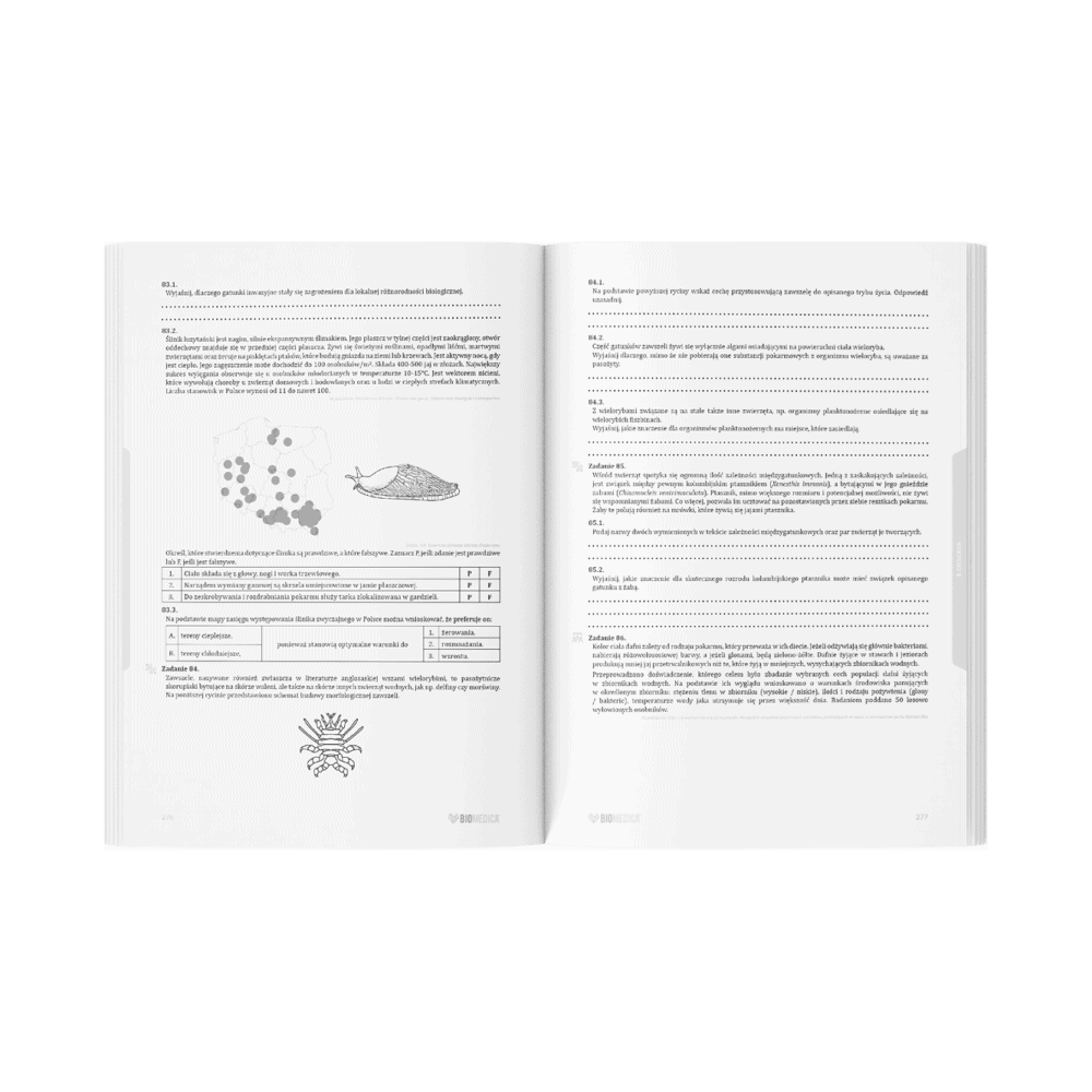 Biologia Zbiór Zadań Matura 2023-2025 – Tom 1 – Tom 4 | Wydawnictwo ...