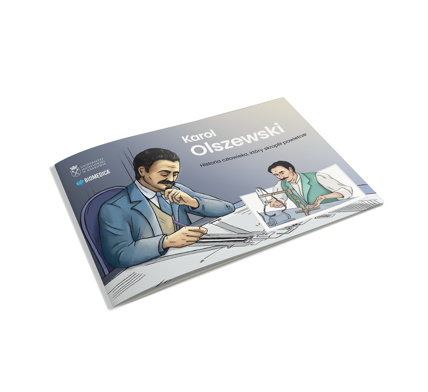 Komiks – Karol Olszewski. Historia człowieka, który skroplił powietrze
